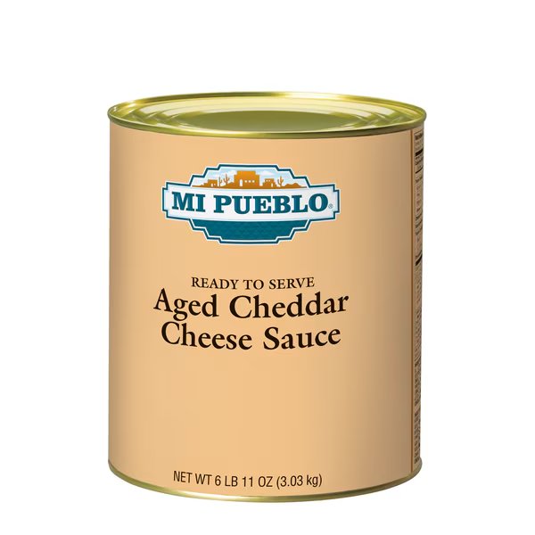 Mi Pueblo Aged Cheddar Cheese Sauce 107 oz., PK6, Mi Pueblo, Mfr#: 79871101515